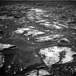 Nasa's Mars rover Curiosity acquired this image using its Left Navigation Camera on Sol 1676, at drive 1518, site number 62