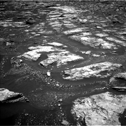 Nasa's Mars rover Curiosity acquired this image using its Left Navigation Camera on Sol 1676, at drive 1524, site number 62