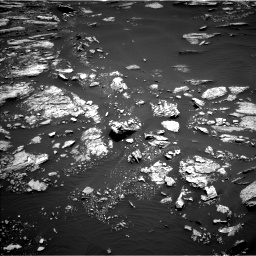 Nasa's Mars rover Curiosity acquired this image using its Left Navigation Camera on Sol 1677, at drive 1536, site number 62