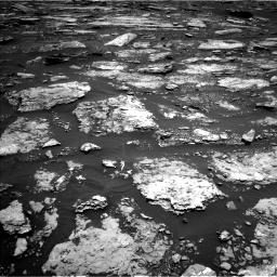 Nasa's Mars rover Curiosity acquired this image using its Left Navigation Camera on Sol 1677, at drive 1578, site number 62