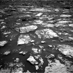 Nasa's Mars rover Curiosity acquired this image using its Left Navigation Camera on Sol 1677, at drive 1584, site number 62