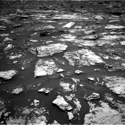 Nasa's Mars rover Curiosity acquired this image using its Left Navigation Camera on Sol 1677, at drive 1590, site number 62