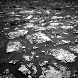 Nasa's Mars rover Curiosity acquired this image using its Left Navigation Camera on Sol 1677, at drive 1596, site number 62