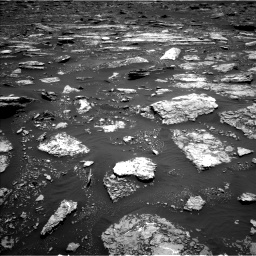 Nasa's Mars rover Curiosity acquired this image using its Left Navigation Camera on Sol 1677, at drive 1608, site number 62