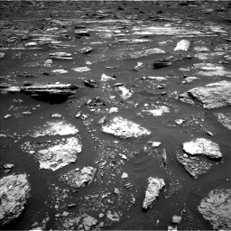 Nasa's Mars rover Curiosity acquired this image using its Left Navigation Camera on Sol 1677, at drive 1614, site number 62