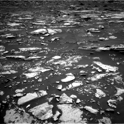 Nasa's Mars rover Curiosity acquired this image using its Left Navigation Camera on Sol 1677, at drive 1638, site number 62
