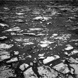 Nasa's Mars rover Curiosity acquired this image using its Left Navigation Camera on Sol 1677, at drive 1644, site number 62