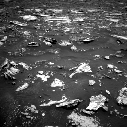 Nasa's Mars rover Curiosity acquired this image using its Left Navigation Camera on Sol 1677, at drive 1674, site number 62