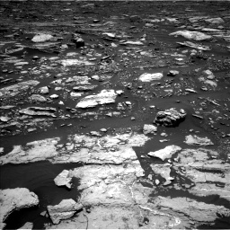 Nasa's Mars rover Curiosity acquired this image using its Left Navigation Camera on Sol 1677, at drive 1698, site number 62