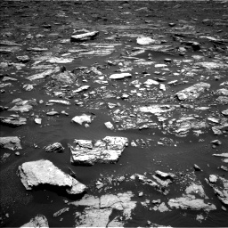 Nasa's Mars rover Curiosity acquired this image using its Left Navigation Camera on Sol 1677, at drive 1716, site number 62