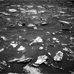 Nasa's Mars rover Curiosity acquired this image using its Right Navigation Camera on Sol 1677, at drive 1674, site number 62