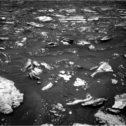 Nasa's Mars rover Curiosity acquired this image using its Right Navigation Camera on Sol 1677, at drive 1680, site number 62