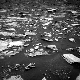 Nasa's Mars rover Curiosity acquired this image using its Right Navigation Camera on Sol 1677, at drive 1734, site number 62