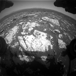 Nasa's Mars rover Curiosity acquired this image using its Front Hazard Avoidance Camera (Front Hazcam) on Sol 1678, at drive 1962, site number 62
