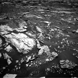 Nasa's Mars rover Curiosity acquired this image using its Left Navigation Camera on Sol 1678, at drive 1818, site number 62