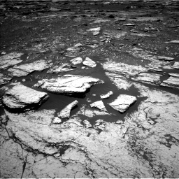 Nasa's Mars rover Curiosity acquired this image using its Left Navigation Camera on Sol 1678, at drive 1854, site number 62