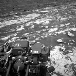 Nasa's Mars rover Curiosity acquired this image using its Left Navigation Camera on Sol 1678, at drive 1950, site number 62