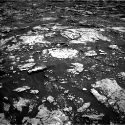 Nasa's Mars rover Curiosity acquired this image using its Left Navigation Camera on Sol 1678, at drive 1962, site number 62