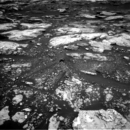 Nasa's Mars rover Curiosity acquired this image using its Left Navigation Camera on Sol 1679, at drive 2032, site number 62