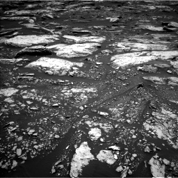 Nasa's Mars rover Curiosity acquired this image using its Left Navigation Camera on Sol 1679, at drive 2038, site number 62