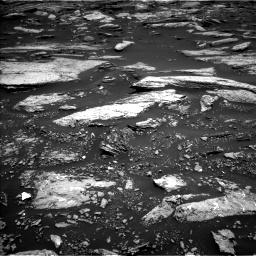 Nasa's Mars rover Curiosity acquired this image using its Left Navigation Camera on Sol 1679, at drive 2092, site number 62