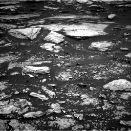 Nasa's Mars rover Curiosity acquired this image using its Left Navigation Camera on Sol 1679, at drive 2110, site number 62