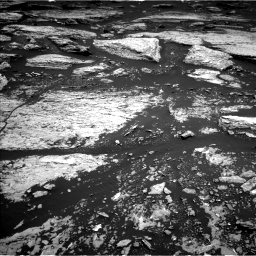 Nasa's Mars rover Curiosity acquired this image using its Left Navigation Camera on Sol 1679, at drive 2128, site number 62
