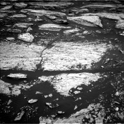 Nasa's Mars rover Curiosity acquired this image using its Left Navigation Camera on Sol 1679, at drive 2134, site number 62