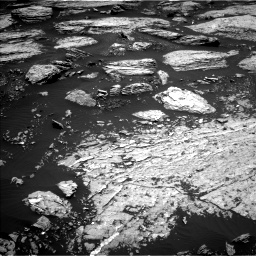 Nasa's Mars rover Curiosity acquired this image using its Left Navigation Camera on Sol 1679, at drive 2176, site number 62