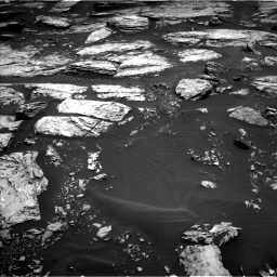 Nasa's Mars rover Curiosity acquired this image using its Left Navigation Camera on Sol 1679, at drive 2188, site number 62