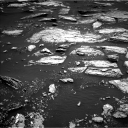 Nasa's Mars rover Curiosity acquired this image using its Left Navigation Camera on Sol 1679, at drive 2206, site number 62