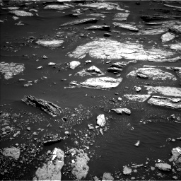 Nasa's Mars rover Curiosity acquired this image using its Left Navigation Camera on Sol 1679, at drive 2212, site number 62
