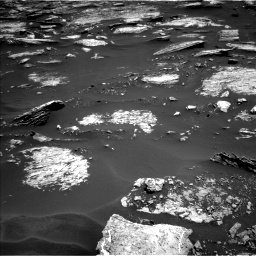Nasa's Mars rover Curiosity acquired this image using its Left Navigation Camera on Sol 1679, at drive 2224, site number 62