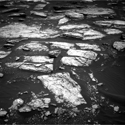 Nasa's Mars rover Curiosity acquired this image using its Right Navigation Camera on Sol 1679, at drive 2200, site number 62