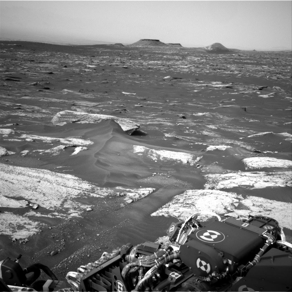 Nasa's Mars rover Curiosity acquired this image using its Right Navigation Camera on Sol 1679, at drive 2248, site number 62