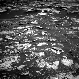 Nasa's Mars rover Curiosity acquired this image using its Left Navigation Camera on Sol 1680, at drive 2296, site number 62