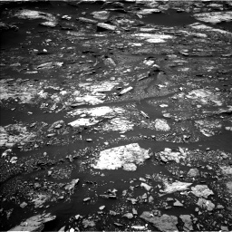 Nasa's Mars rover Curiosity acquired this image using its Left Navigation Camera on Sol 1680, at drive 2356, site number 62