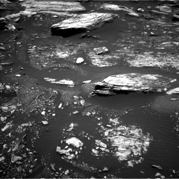Nasa's Mars rover Curiosity acquired this image using its Left Navigation Camera on Sol 1680, at drive 2380, site number 62