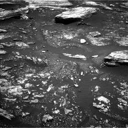 Nasa's Mars rover Curiosity acquired this image using its Left Navigation Camera on Sol 1680, at drive 2386, site number 62