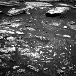 Nasa's Mars rover Curiosity acquired this image using its Left Navigation Camera on Sol 1680, at drive 2392, site number 62