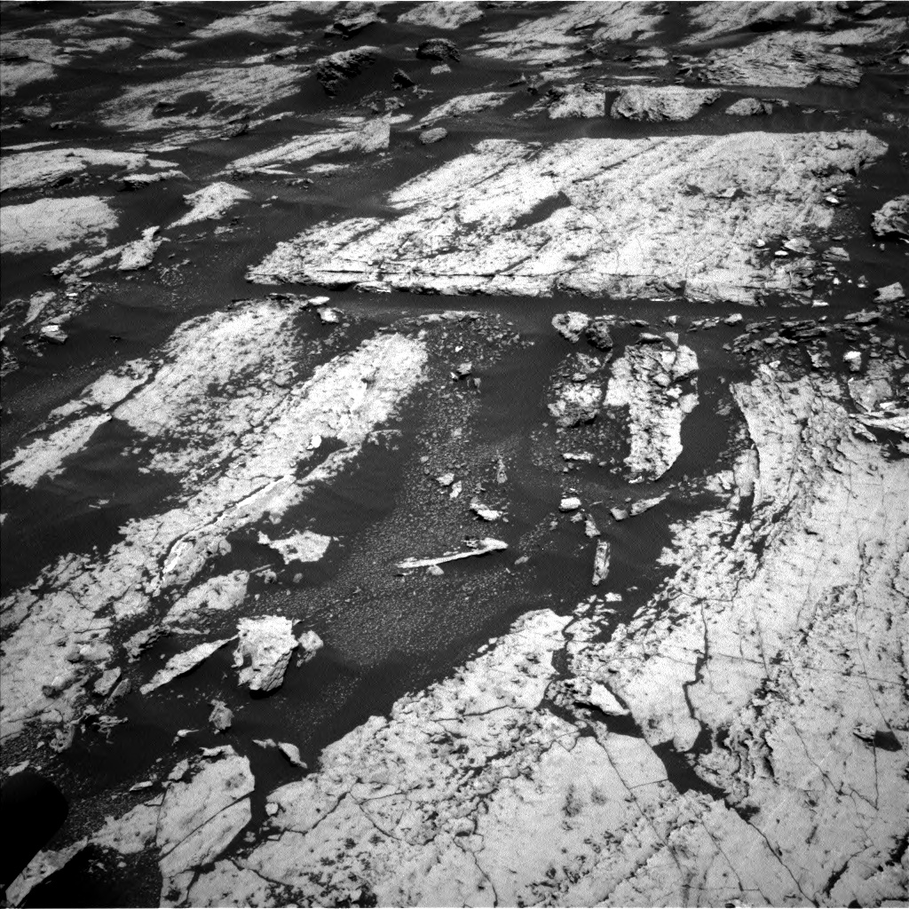 Nasa's Mars rover Curiosity acquired this image using its Left Navigation Camera on Sol 1680, at drive 2416, site number 62