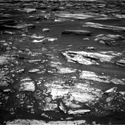 Nasa's Mars rover Curiosity acquired this image using its Left Navigation Camera on Sol 1680, at drive 2434, site number 62
