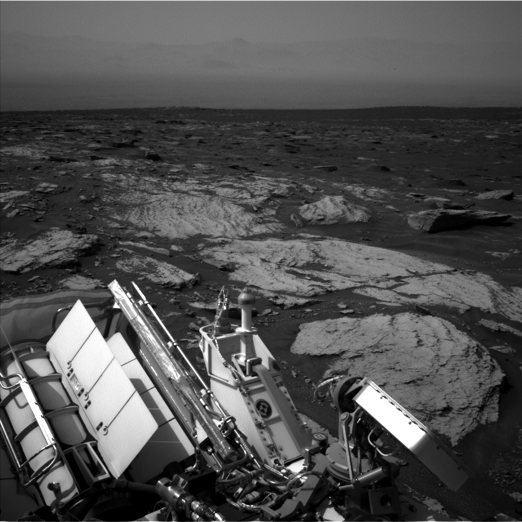 Nasa's Mars rover Curiosity acquired this image using its Left Navigation Camera on Sol 1680, at drive 2452, site number 62