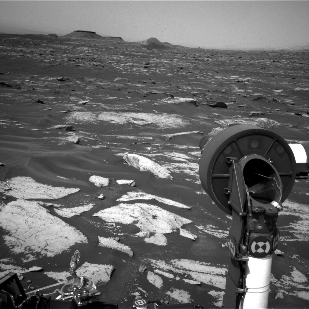 Nasa's Mars rover Curiosity acquired this image using its Right Navigation Camera on Sol 1680, at drive 2452, site number 62