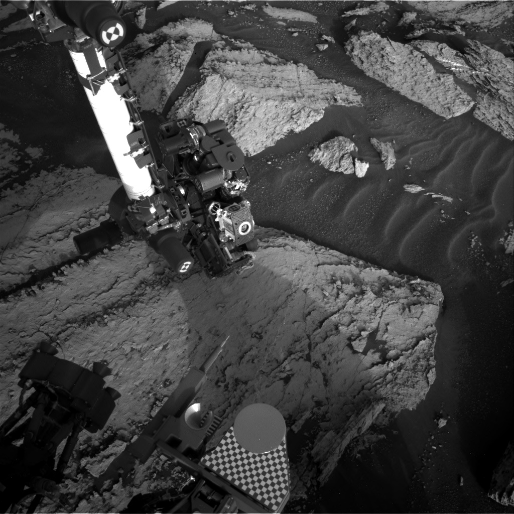 Nasa's Mars rover Curiosity acquired this image using its Right Navigation Camera on Sol 1681, at drive 2452, site number 62