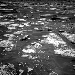 Nasa's Mars rover Curiosity acquired this image using its Left Navigation Camera on Sol 1683, at drive 2500, site number 62