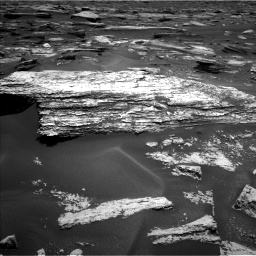 Nasa's Mars rover Curiosity acquired this image using its Left Navigation Camera on Sol 1683, at drive 2542, site number 62