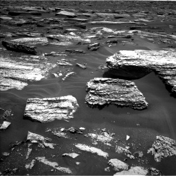 Nasa's Mars rover Curiosity acquired this image using its Left Navigation Camera on Sol 1683, at drive 2560, site number 62