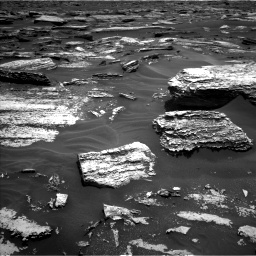 Nasa's Mars rover Curiosity acquired this image using its Left Navigation Camera on Sol 1683, at drive 2572, site number 62