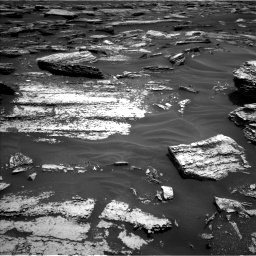 Nasa's Mars rover Curiosity acquired this image using its Left Navigation Camera on Sol 1683, at drive 2578, site number 62